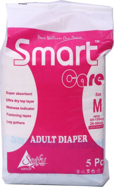 Smart Care Adult Diaper M - FITBYNET.COM