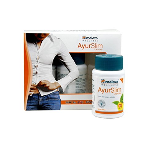 HIMALAYA Wellness AyurSlim Weight Management Capsule PACK of 3 ...