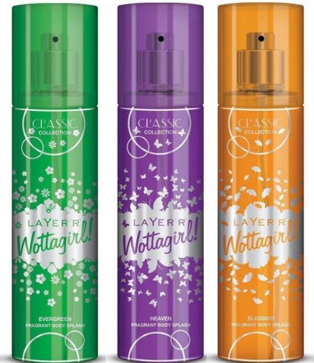 Layer Wottagirl classic set of 3 A Perfume Body Spray ... - FITBYNET.COM