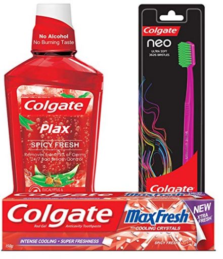 COLGATE Combo 1 Max Fresh Tooth Paste ,1 Neo Tooth Brus... - FITBYNET.COM