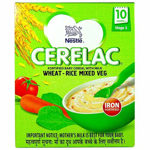 Nestle Cerelac - Wheat Mixed Fruit (Stage 3), 300 gm Carton –  groceryatdoor.com