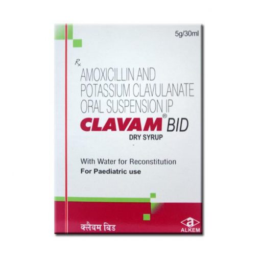 Clavam Bid Dry Syrup_ALKEM LABS - FITBYNET.COM