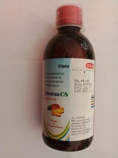 Cheston CS 4 mg/10 mg Syrup_CIPLA - FITBYNET.COM