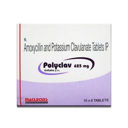 Polyclav 625mg Tablet_MACLEODS PHARMA - FITBYNET.COM