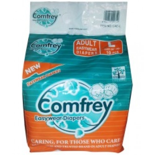 Buy COMFREY Adult Pant type Easy Wear Diapers Large 10's Size 30inches ...