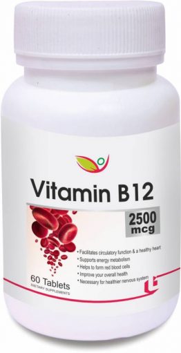 Biotrex Vitamin B12 2500mcg Tablet_Biotrex Nutraceuticals - FITBYNET.COM