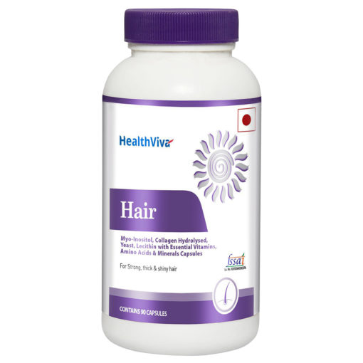 HealthViva Hair (Biotin, Essential Vitamin Minerals & Amino Acid ...