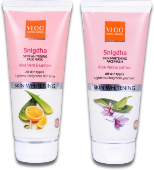 VLCC Snigdha Skin Whitening Face Wash Pack of 2 FITBYNET.COM