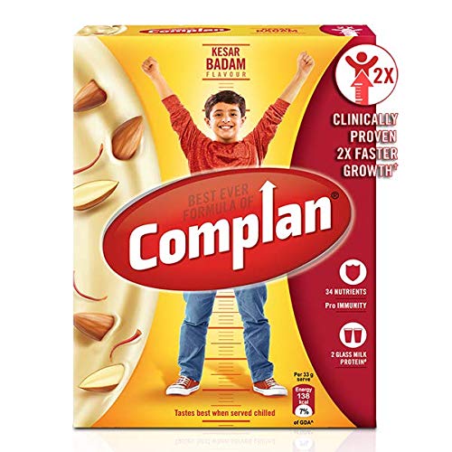 Complan Refill 200 g Kesar Badam for height growth FITBYNET.COM