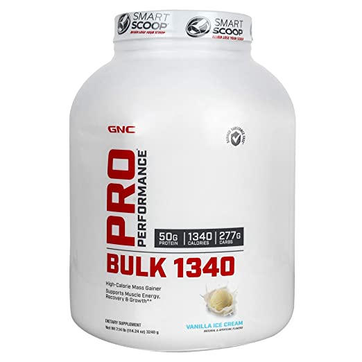 Pro Performance Bulk 1340 Weight Gainer Powder - Vanilla Ice Cream