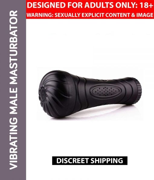 Purepassion Vibrating Masturbator Artifical Vagina With Remote