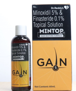 Mintop Gain 5 + Hair Restore Formula Solution