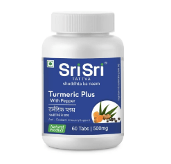 Sri Sri Tattva Turmeric Plus 500mg Tablet